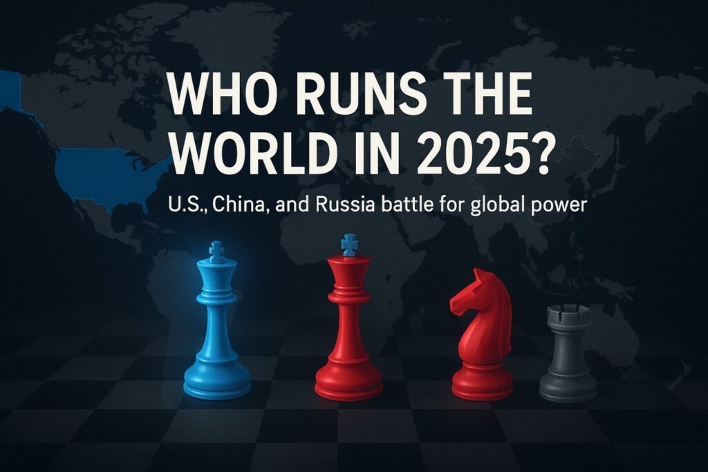 Who runs the world in 2025 – United States, China, and Russia ranked as the most powerful countries