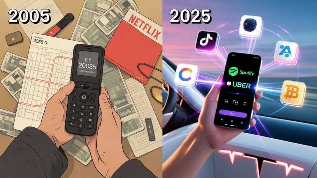 Everyday tech that didn’t exist in 2005