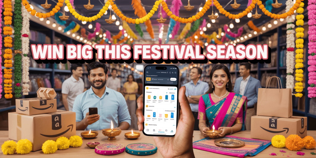 Small business success during Amazon Great Indian Festival 2025 with festive sales growth