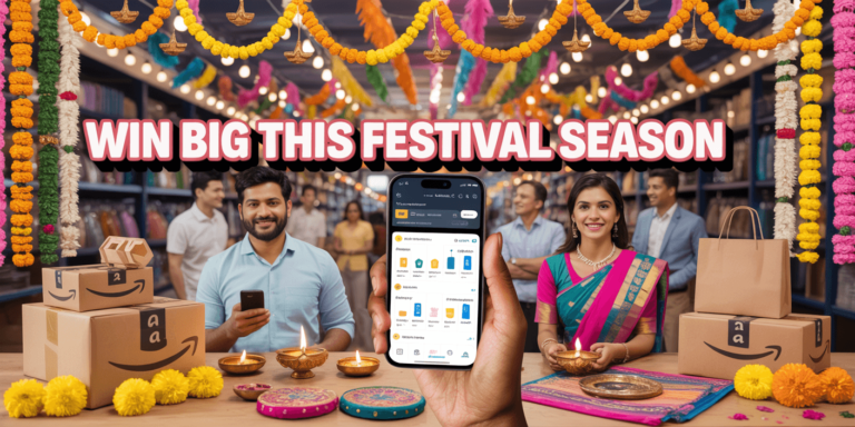 Small business success during Amazon Great Indian Festival 2025 with festive sales growth